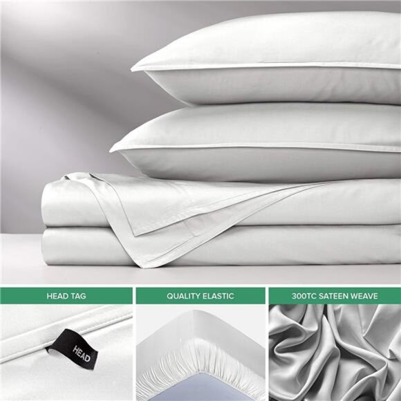 King Sheets by Pure Bamboo, Genuine 100% Organic Viscose Derived from Bamboo - Picture 5 of 7